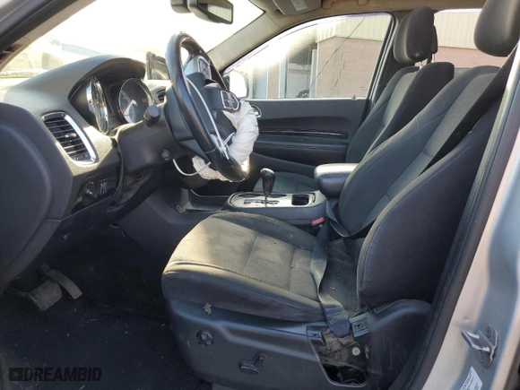 2012 Dodge Durango Crew with VIN 1C4RDJDG7CC182923, listed as a Copart auction lot 48616885 with 0 mi miles and Salvage Title. Bid and sale history available at carsss.com. Image 7.