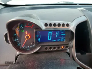 2016 Chevrolet Sonic LT with VIN 1G1JC6SH3G4104723, listed as a Copart auction lot 69206884 with 89,307 mi miles and Salvage Title. Bid and sale history available at carsss.com. Image 9.