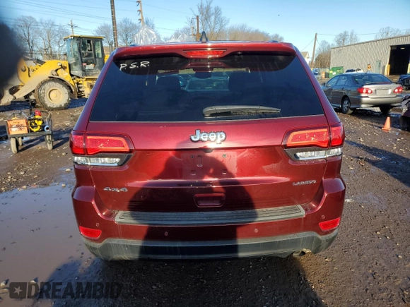 2022 Jeep Grand Cherokee WK Laredo X with VIN 1C4RJFAGXNC139934, listed as a Copart auction lot 81574764 with 43,783 mi miles and Salvage Title. Bid and sale history available at carsss.com. Image 6.