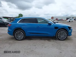 2019 Audi e-tron Prestige with VIN WA1VAAGE7KB005479, listed as a IAAI auction lot 42368177 with 30,736 mi miles and . Bid and sale history available at DreamBid. Image 13.