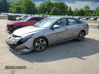 2023 Hyundai Elantra SEL with VIN KMHLS4AG8PU412885, listed as a Copart auction lot 63384625 with 13,581 mi miles and Salvage title. Bid and sale history available at DreamBid. Image 1.