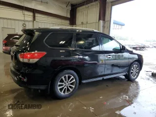 2015 Nissan Pathfinder SL with VIN 5N1AR2MM5FC714180, listed as a Copart auction lot 56580415 with 124,512 mi miles and Non repairable. Bid and sale history available at DreamBid. Image 3.