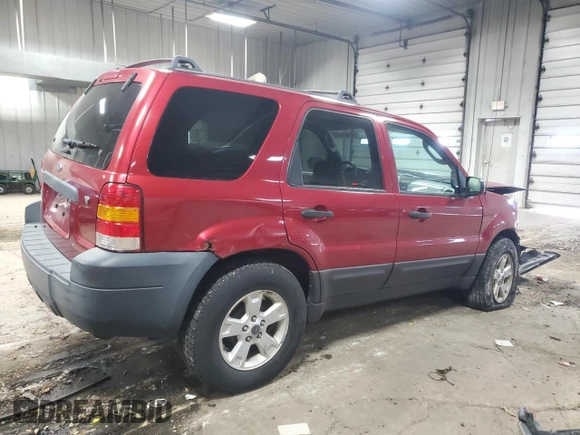 2006 Ford Escape XLT with VIN 1FMCU03106KA18187, listed as a Copart auction lot 56409005 with 112,310 mi miles and Non repairable. Bid and sale history available at DreamBid. Image 3.