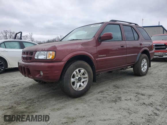 2002 Isuzu Rodeo S z VIN 4S2CK58W124334485, wystawiony jako Copart lot #44846495 z przebiegiem 54 632 mil mil oraz Czysty tytuł • Clean title. Historia ofert i sprzedaży dostępna na DreamBid. Obrazek 1.