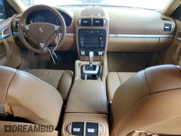 2009 Porsche Cayenne z VIN WP1AA29P09LA07571, wystawiony jako Copart lot #56428985 z przebiegiem Nie podano mil oraz Czysty tytuł • Clean title. Historia ofert i sprzedaży dostępna na DreamBid. Obrazek 8.