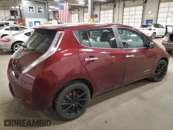 2016 Nissan LEAF SL with VIN 1N4BZ0CP1GC305528, listed as a Copart auction lot 50041525 with 51,299 mi miles and Clean Title. Bid and sale history available at carsss.com. Image 3.