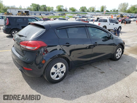 2017 Kia Forte5 LX with VIN KNAFK5A87H5673000, listed as a Copart auction lot 54421365 with 99,982 mi miles and Clean Title. Bid and sale history available at carsss.com. Image 3.