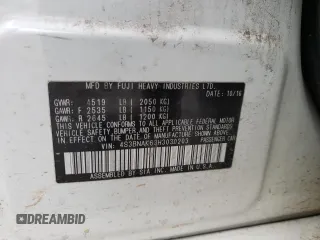 2017 Subaru Legacy Limited with VIN 4S3BNAK63H3030203, listed as a Copart auction lot 73691022 with 137,195 mi miles. Bid and sale history available at carsss.com. Image 12.