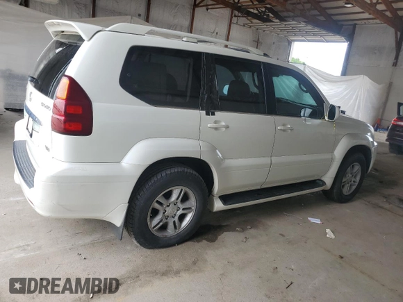 2006 Lexus GX 470 z VIN JTJBT20X060110741, wystawiony jako Copart lot #56944755 z przebiegiem 234 412 mil mil oraz Tytuł czysty. Historia ofert i sprzedaży dostępna na DreamBid. Obrazek 3.