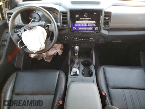 2024 Nissan Frontier S with VIN 1N6ED1EK9RN604766, listed as a Copart auction lot 73277634 with 12,270 mi miles and Salvage title. Bid and sale history available at DreamBid. Image 8.