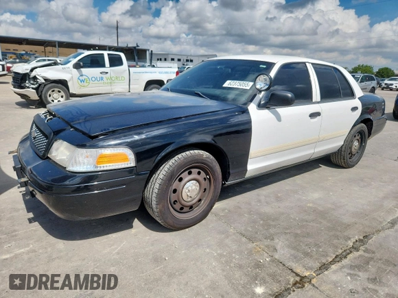 2010 Ford Police Interceptor with VIN 2FABP7BV0AX146445, listed as a Copart auction lot 62375055 with Not provided miles and Salvage title. Bid and sale history available at DreamBid. Image 1.