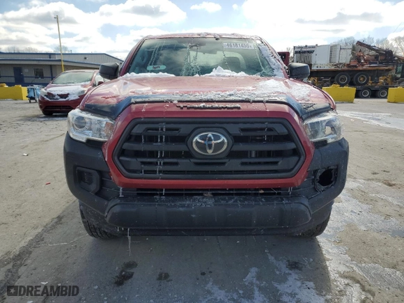 2019 Toyota Tacoma 2WD SR with VIN 5TFRX5GNXKX151634, listed as a Copart auction lot 46181455 with 160,155 mi miles and Salvage Title. Bid and sale history available at carsss.com. Image 5.