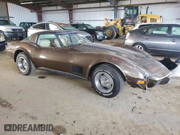 1979 Chevrolet Corvette with VIN 1Z87895447942, listed as a Copart auction lot 45036875 with 29,072 mi miles and Salvage title. Bid and sale history available at DreamBid. Image 4.