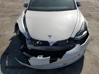 2021 Tesla Model 3 Standard Range Plus with VIN 5YJ3E1EA8MF874156, listed as a Copart auction lot 46323505 with Not Provided miles and Salvage Title. Bid and sale history available at DreamBid. Image 11.