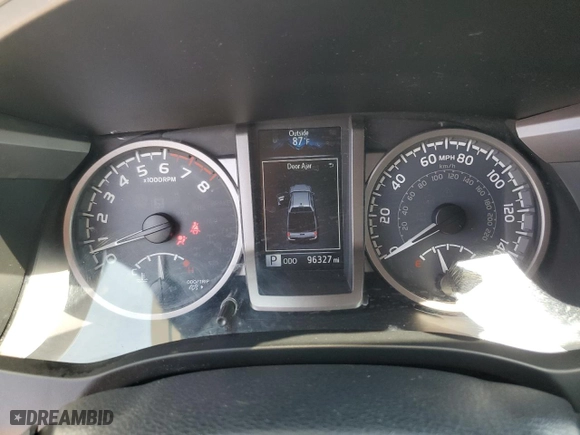 2017 Toyota Tacoma Limited with VIN 5TFEZ5CN4HX024420, listed as a Copart auction lot 67161004 with 96,327 mi miles and Salvage Title. Bid and sale history available at carsss.com. Image 9.