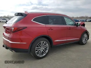 2022 Acura MDX w/Advance Package with VIN 5J8YE1H87NL041057, listed as a Copart auction lot 46273335 with 31,586 mi miles and Salvage Title. Bid and sale history available at carsss.com. Image 3.