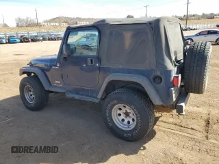 2006 Jeep Wrangler Sport with VIN 1J4FA49S26P775297, listed as a Copart auction lot 48072125 with 0 mi miles and Salvage Title. Bid and sale history available at carsss.com. Image 2.
