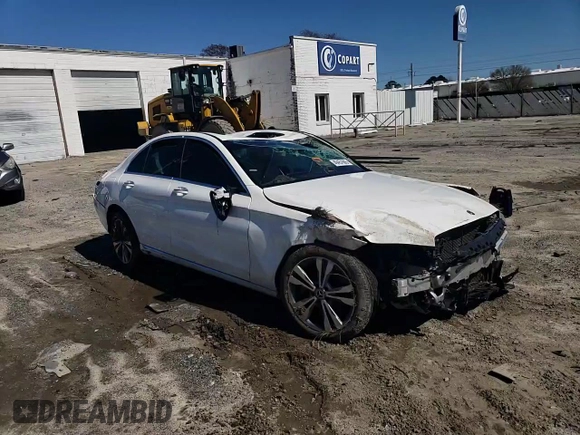 2020 Mercedes-Benz C 300 with VIN WDDWF8EB4LR527918, listed as a Copart auction lot 49457605 with Not Provided miles and Salvage Title. Bid and sale history available at DreamBid. Image 11.