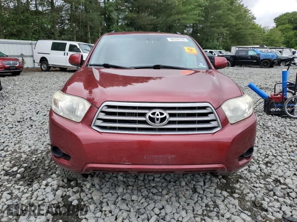 2009 Toyota Highlander z VIN JTEDS41A892092028, wystawiony jako Copart lot #60339795 z przebiegiem 191 089 mil mil oraz Szkoda całkowita • Salvage title. Historia ofert i sprzedaży dostępna na DreamBid. Obrazek 5.