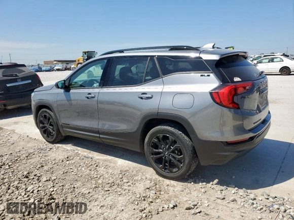 2020 GMC Terrain SLE with VIN 3GKALMEV1LL203661, listed as a Copart auction lot 53195945 with 87,870 mi miles and Salvage title. Bid and sale history available at DreamBid. Image 2.