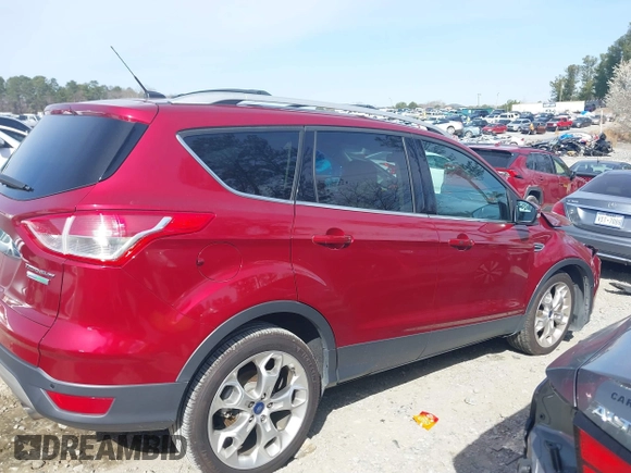 2016 Ford Escape Titanium with VIN 1FMCU0J93GUB11073, listed as a IAAI auction lot 41751349 with 92,000 mi miles. Bid and sale history available at carsss.com. Image 13.