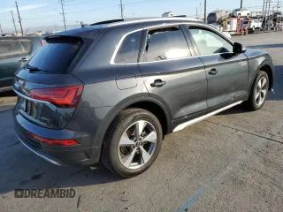 2023 Audi Q5 Premium with VIN WA1ABAFYXP2032836, listed as a Copart auction lot 46546055 with 0 mi miles and Clean Title. Bid and sale history available at carsss.com. Image 3.