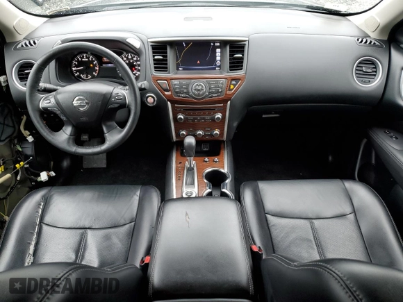 2018 Nissan Pathfinder SL z VIN 5N1DR2MM7JC664789, wystawiony jako Copart lot #55627295 z przebiegiem 95 165 mil mil oraz Szkoda całkowita • Salvage title. Historia ofert i sprzedaży dostępna na DreamBid. Obrazek 8.