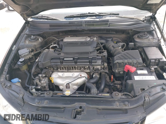 2009 Kia Spectra EX with VIN KNAFE222695594452, listed as a IAAI auction lot 42262174 with 177,254 mi miles and . Bid and sale history available at DreamBid. Image 10.