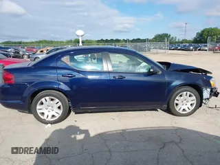 2014 Dodge Avenger SE with VIN 1C3CDZAB1EN111015, listed as a IAAI auction lot 42330669 with 82,265 mi miles and . Bid and sale history available at DreamBid. Image 14.