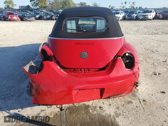 2007 Volkswagen Beetle with VIN 3VWRF31YX7M420171, listed as a Copart auction lot 80837794 with 156,327 mi miles and Non Repairable. Bid and sale history available at DreamBid. Image 6.