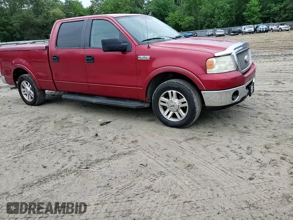 2007 Ford F-150 XLT with VIN 1FTPW12V77FA68590, listed as a Copart auction lot 56565435 with 196,268 mi miles and Salvage title. Bid and sale history available at DreamBid. Image 13.