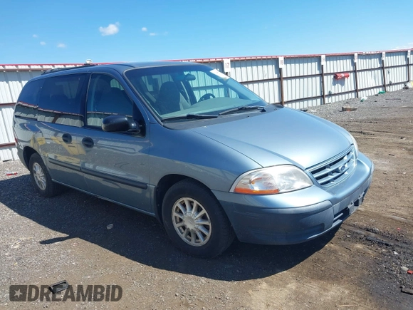 2000 Ford Windstar LX with VIN 2FMZA5143YBC14733, listed as a IAAI auction lot 42190856 with 138,024 mi miles and . Bid and sale history available at carsss.com. Image 1.