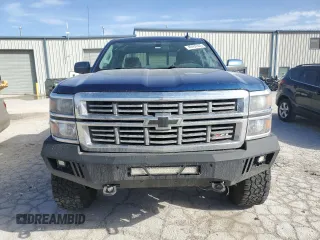 2015 Chevrolet Silverado 1500 LT with VIN 1GCVKREC8FZ338046, listed as a Copart auction lot 49169345 with 145,910 mi miles and Salvage Title. Bid and sale history available at carsss.com. Image 5.