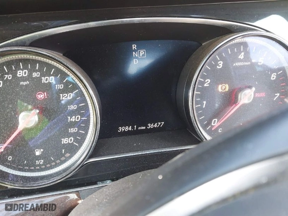 2018 Mercedes-Benz E-Class E 300 with VIN WDDZF4KB6JA377560, listed as a IAAI auction lot 41730305 with 36,477 mi miles. Bid and sale history available at carsss.com. Image 7.