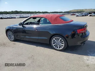 2011 Audi A5 Premium Plus with VIN WAULFAFH2BN017559, listed as a Copart auction lot 62380575 with 61,252 mi miles and Salvage title. Bid and sale history available at DreamBid. Image 2.
