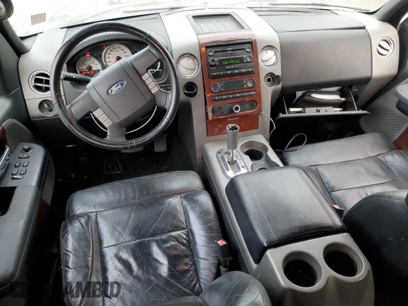 2005 Ford F-150 XLT with VIN 1FTPW12595KE80238, listed as a Copart auction lot 44429055 with 158,955 mi miles and Salvage Title. Bid and sale history available at carsss.com. Image 8.