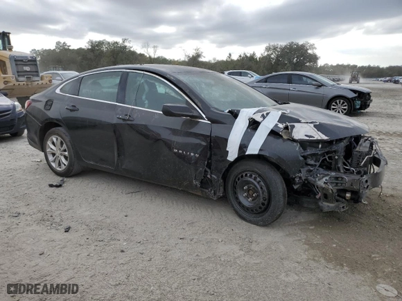 2020 Chevrolet Malibu LT with VIN 1G1ZD5ST0LF041805, listed as a Copart auction lot 47390575 with 0 mi miles and Salvage Title. Bid and sale history available at carsss.com. Image 4.