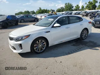 2017 Kia Optima SX Limited with VIN 5XXGV4L20HG167781, listed as a Copart auction lot 62403665 with 101,098 mi miles and Salvage title. Bid and sale history available at DreamBid. Image 1.