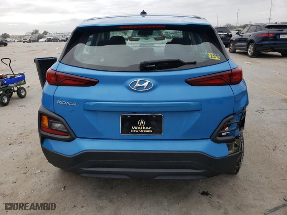 2020 Hyundai Kona SE with VIN KM8K12AA6LU475346, listed as a Copart auction lot 43869435 with 109,409 mi miles and Salvage Title. Bid and sale history available at carsss.com. Image 6.