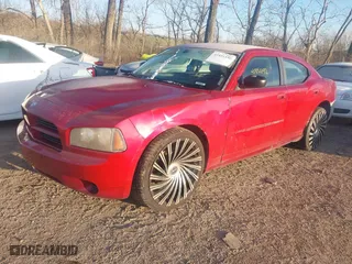 2008 Dodge Charger with VIN 2B3KA43R08H113348, listed as a IAAI auction lot 41851192 with 203,642 mi miles. Bid and sale history available at carsss.com. Image 17.