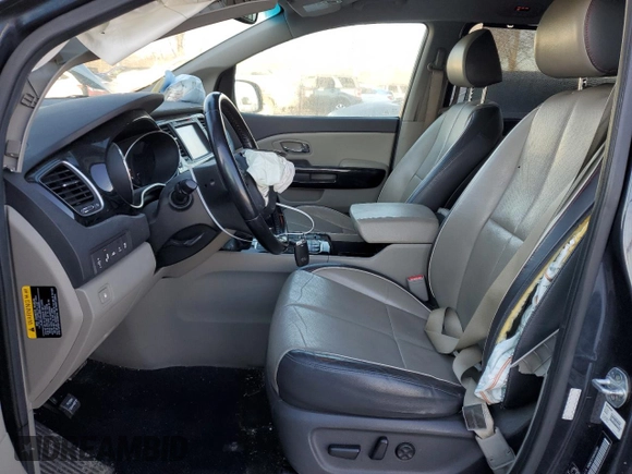 2016 Kia Sedona SX with VIN KNDMC5C11G6156260, listed as a Copart auction lot 42735255 with 112,350 mi miles and Clean Title. Bid and sale history available at carsss.com. Image 7.