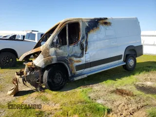 2025 Ram ProMaster Cargo Tradesman with VIN 3C6LRVVG6SE524194, listed as a Copart auction lot 42752085 with Not Provided miles and Salvage Title. Bid and sale history available at carsss.com. Image 1.