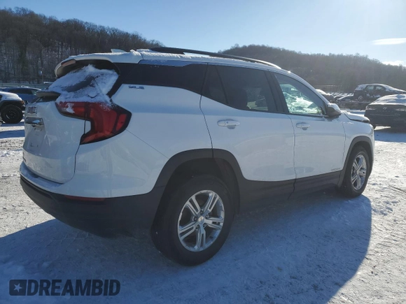 2020 GMC Terrain SLE with VIN 3GKALMEV3LL218131, listed as a Copart auction lot 41694015 with 41,916 mi miles and Salvage Title. Bid and sale history available at carsss.com. Image 3.