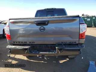 2018 Nissan Titan XD PRO-4X with VIN 1N6BA1F4XJN535697, listed as a Copart auction lot 81540274 with 52,039 mi miles and Salvage Title. Bid and sale history available at carsss.com. Image 6.