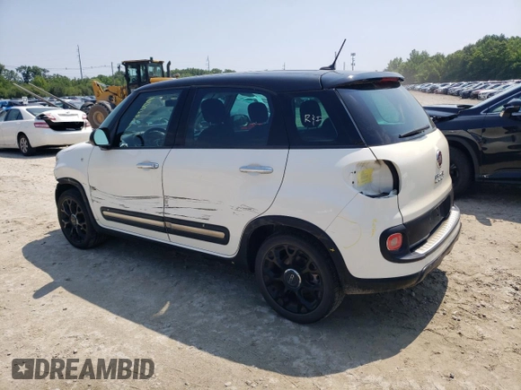 2015 FIAT 500L Urbana Trekking with VIN ZFBCFADH3FZ036290, listed as a Copart auction lot 69063734 with 19,312 mi miles and Non Repairable. Bid and sale history available at carsss.com. Image 2.