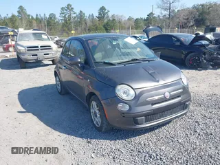 2015 FIAT 500 Pop with VIN 3C3CFFAR1FT570309, listed as a IAAI auction lot 41767044 with 123,064 mi miles. Bid and sale history available at carsss.com. Image 1.