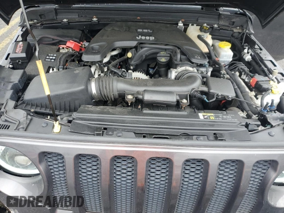 2018 Jeep Wrangler Unlimited Sport S с VIN 1C4HJXDG5JW171809, выставлен на аукционе Copart как лот 57834345 с пробегом 74 012 миль миль и Списание • Salvage title. История ставок и продаж доступна на DreamBid. Изображение 12.