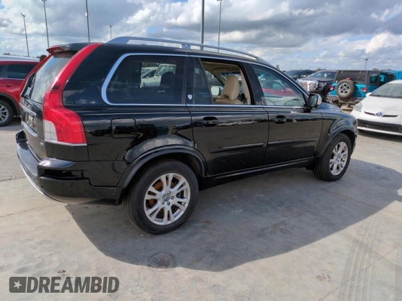 2013 Volvo XC90 Premier Plus with VIN YV4952CZ7D1668325, listed as a Copart auction lot 75211734 with Not Provided miles and Salvage Title. Bid and sale history available at carsss.com. Image 3.