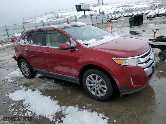 2013 Ford Edge Limited with VIN 2FMDK3K90DBA52169, listed as a Copart auction lot 49782055 with 140,207 mi miles and Salvage Title. Bid and sale history available at carsss.com. Image 4.