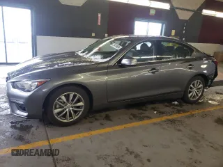 2021 Infiniti Q50 Pure z VIN JN1EV7AR7MM754298, wystawiony jako Copart lot #37419854 z przebiegiem 17 561 mil mil oraz . Historia ofert i sprzedaży dostępna na DreamBid. Obrazek 1.